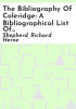 The_bibliography_of_Coleridge