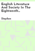 English_literature_and_society_in_the_eighteenth_century