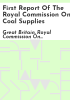First_report_of_the_Royal_Commission_on_Coal_Supplies