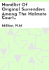 Handlist_of_original_surrenders_among_the_Halmote_Court_Records_of_the_Palatinate_of_Durham_and_Bishopric_estates__desposited_by_the_Church_Commission_in_the_Prior_s_Kitchen__The_college__Durham