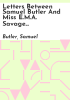 Letters_between_Samuel_Butler_and_Miss_E_M_A__Savage_1871-1885