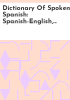 Dictionary_of_spoken_Spanish