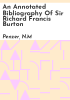 An_annotated_bibliography_of_Sir_Richard_Francis_Burton