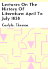 Lectures_on_the_history_of_literature