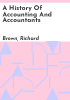 A_history_of_accounting_and_accountants