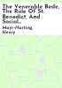 The_Venerable_Bede__the_rule_of_St__Benedict__and_social_class