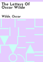 The_letters_of_Oscar_Wilde