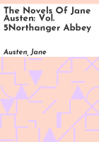 The_novels_of_Jane_Austen
