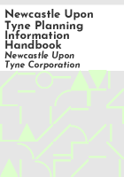Newcastle_upon_Tyne_planning_information_handbook