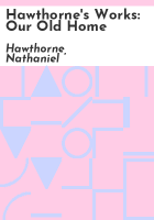 Hawthorne_s_works