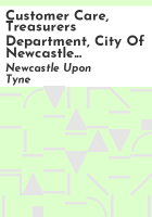 Customer_care__Treasurers_Department__City_of_Newcastle_upon_Tyne