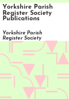Yorkshire_Parish_Register_Society_publications