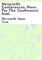 Newcastle_conferences