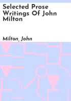 Selected_prose_writings_of_John_Milton