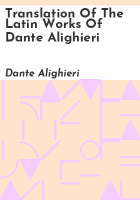Translation_of_the_Latin_works_of_Dante_Alighieri