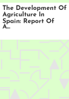 The_Development_of_agriculture_in_Spain