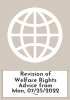 Revision of Welfare Rights Advice from Mon, 07/25/2022 - 12:04
