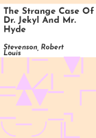 The_strange_case_of_Dr__Jekyl_and_Mr__Hyde