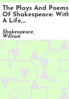The_plays_and_poems_of_Shakespeare