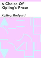 A_choice_of_Kipling_s_prose
