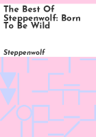 The_best_of_Steppenwolf