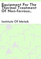Equipment_for_the_thermal_treatment_of_non-ferrous_metals_and_alloys