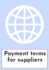 Payment terms for suppliers