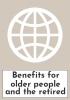 Benefits for older people and the retired